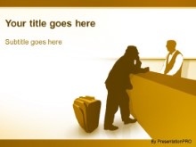 Download concierge yellow PowerPoint Template and other software plugins for Microsoft PowerPoint